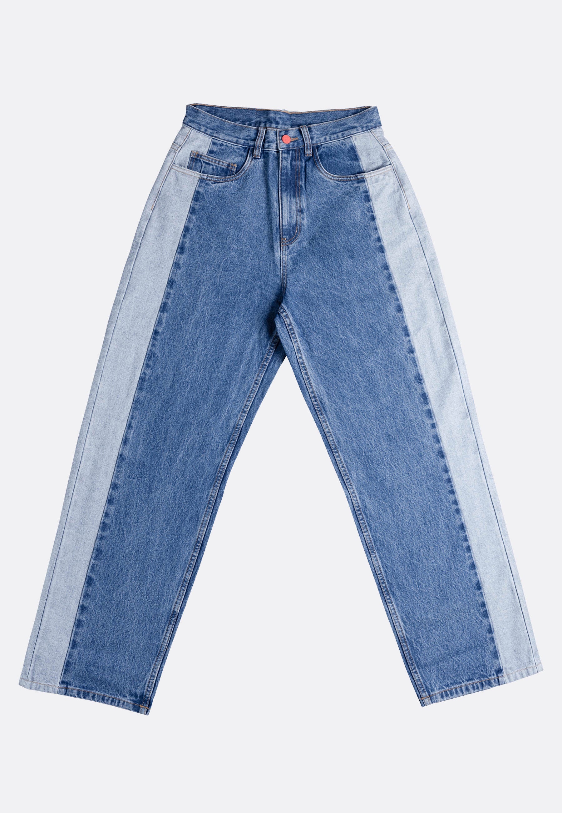 Super Loose - Blue Side Panel/Tobacco Stitching