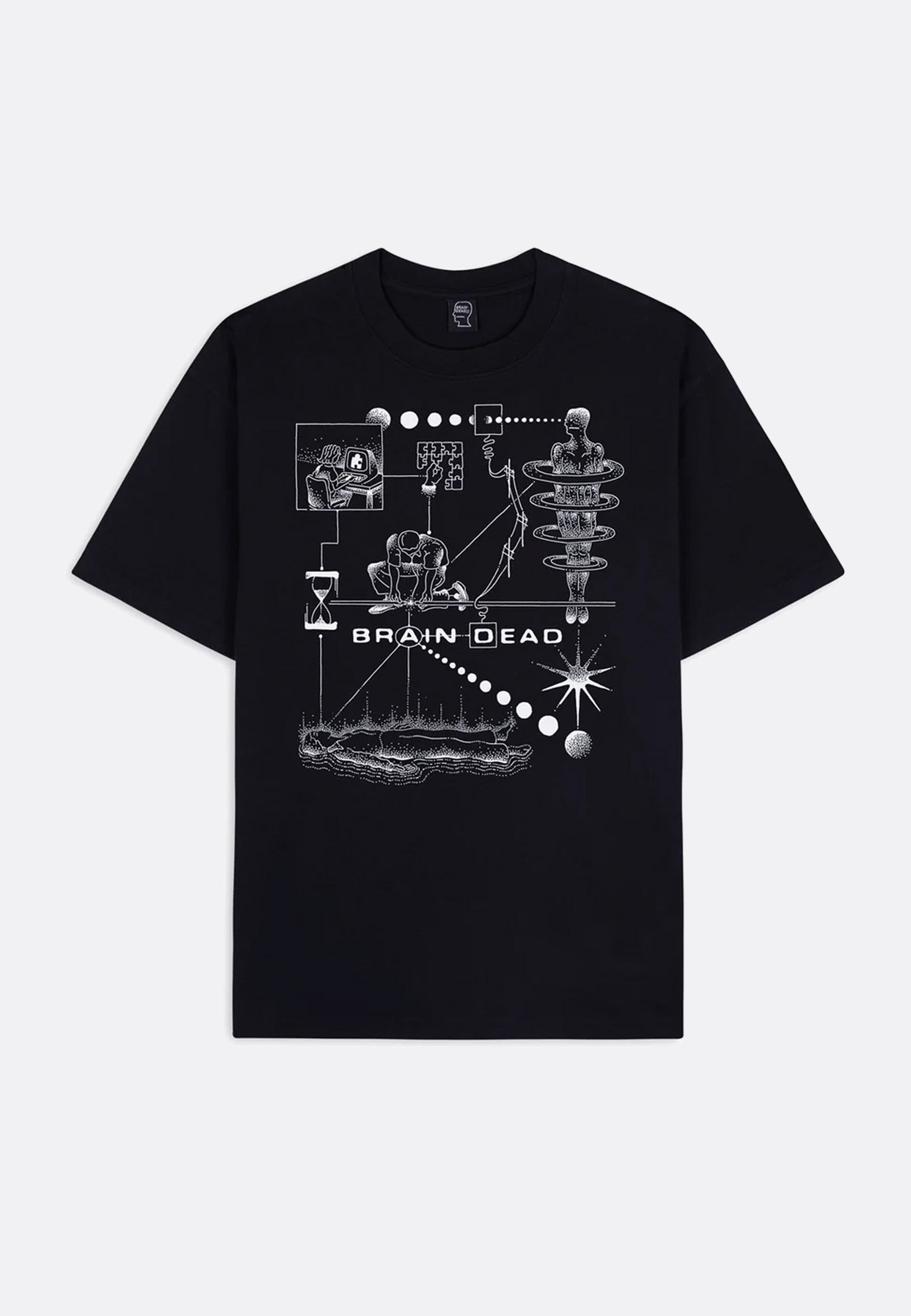 Mind Puzzle T-Shirt - Black
