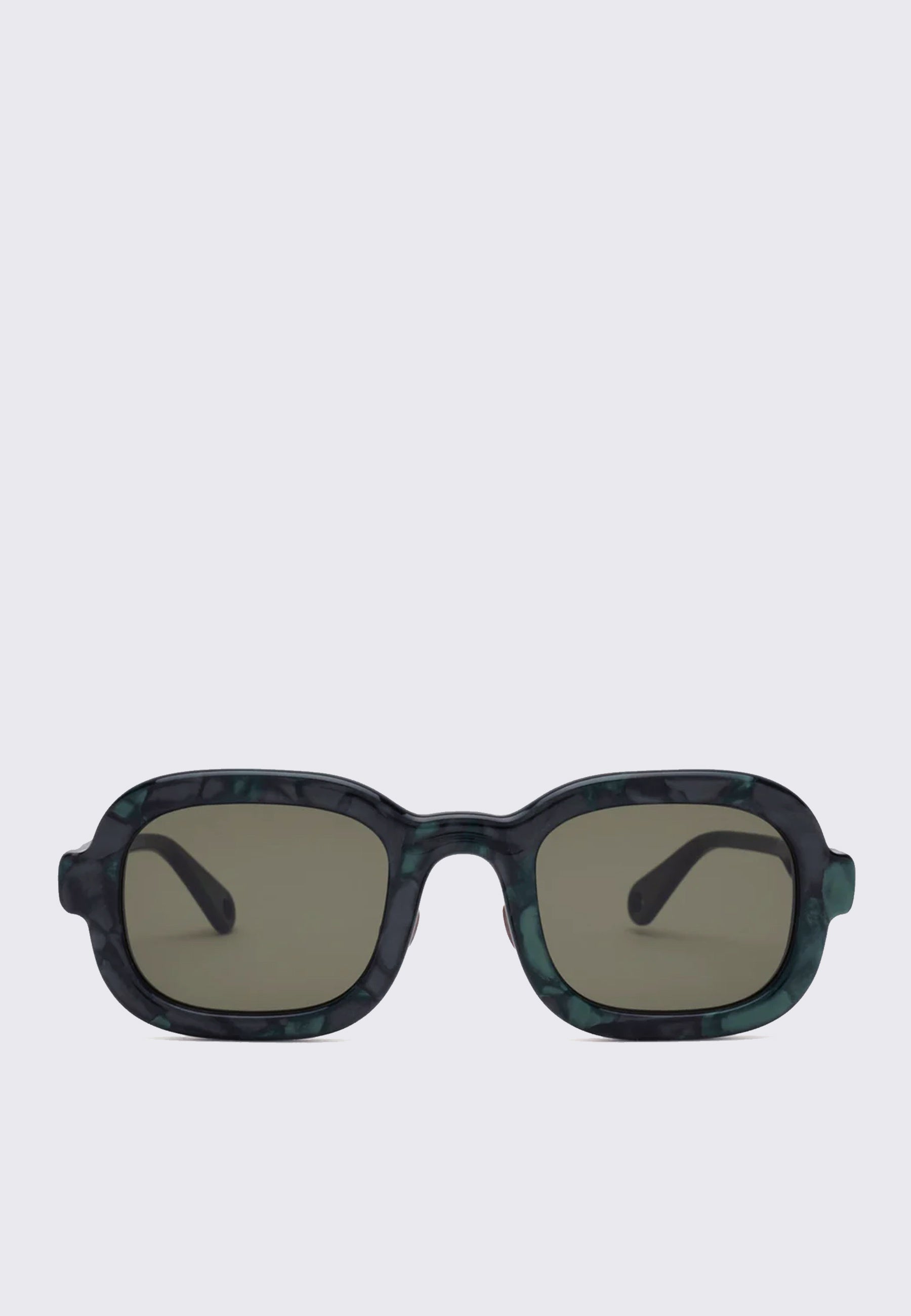 Newman Post Modern Primitive Eye Protection - Green Pearl