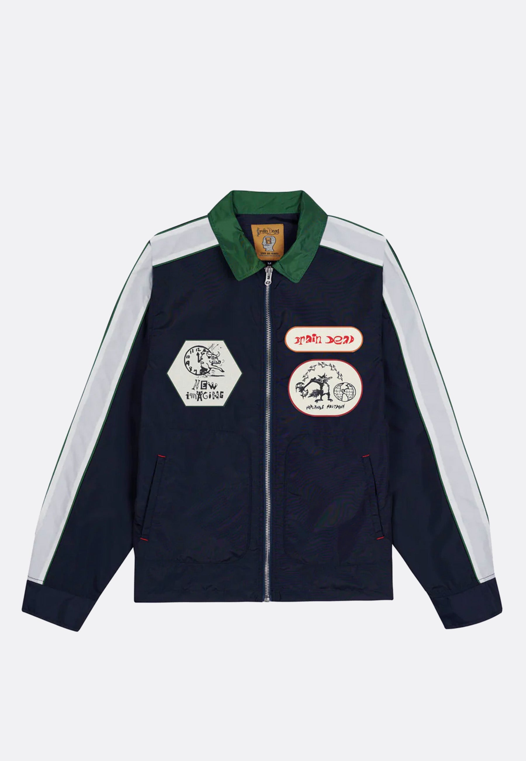 Meltdown Racing Jacket - Navy