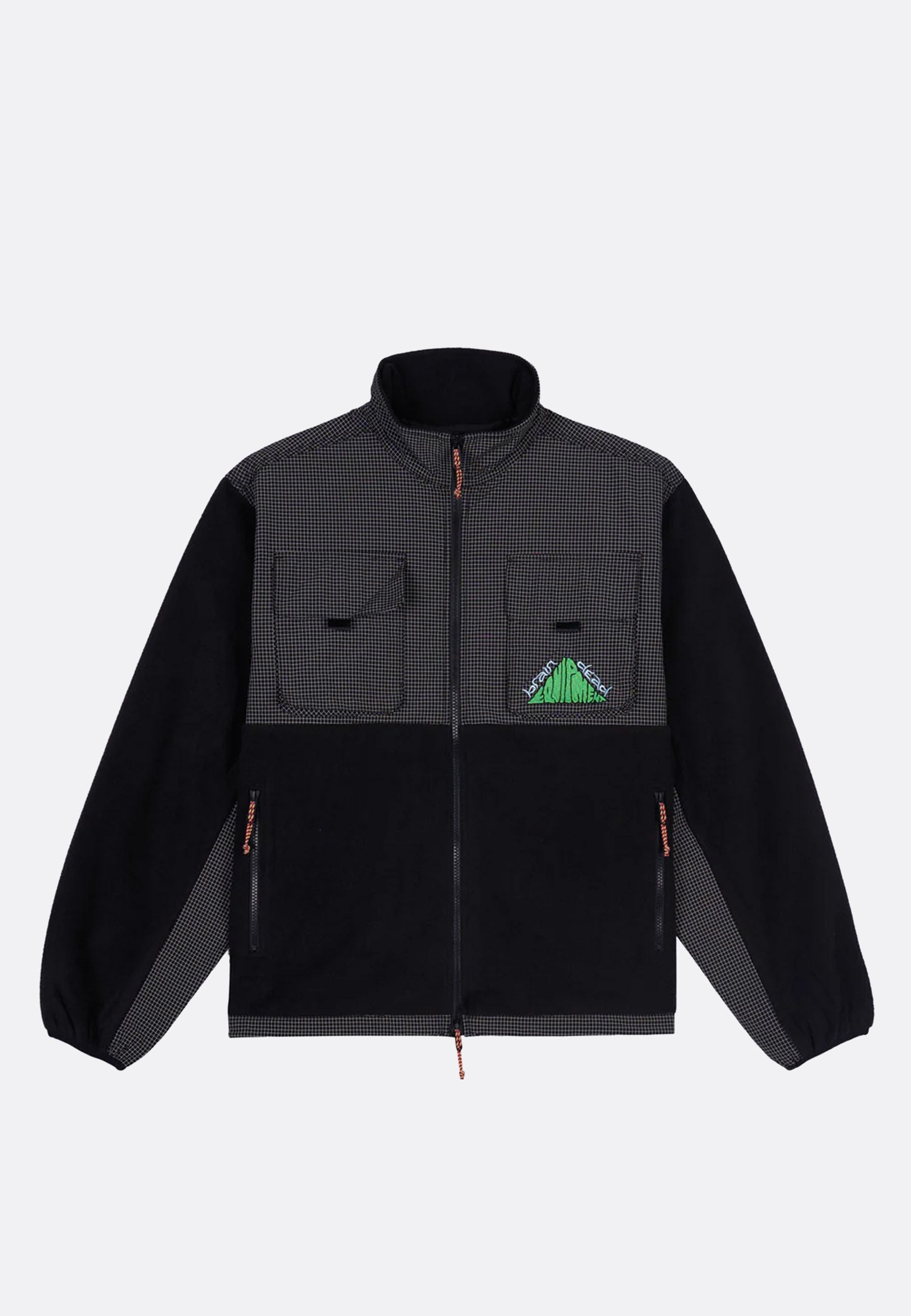 Equipment Ripstop Zip Fleece - Black