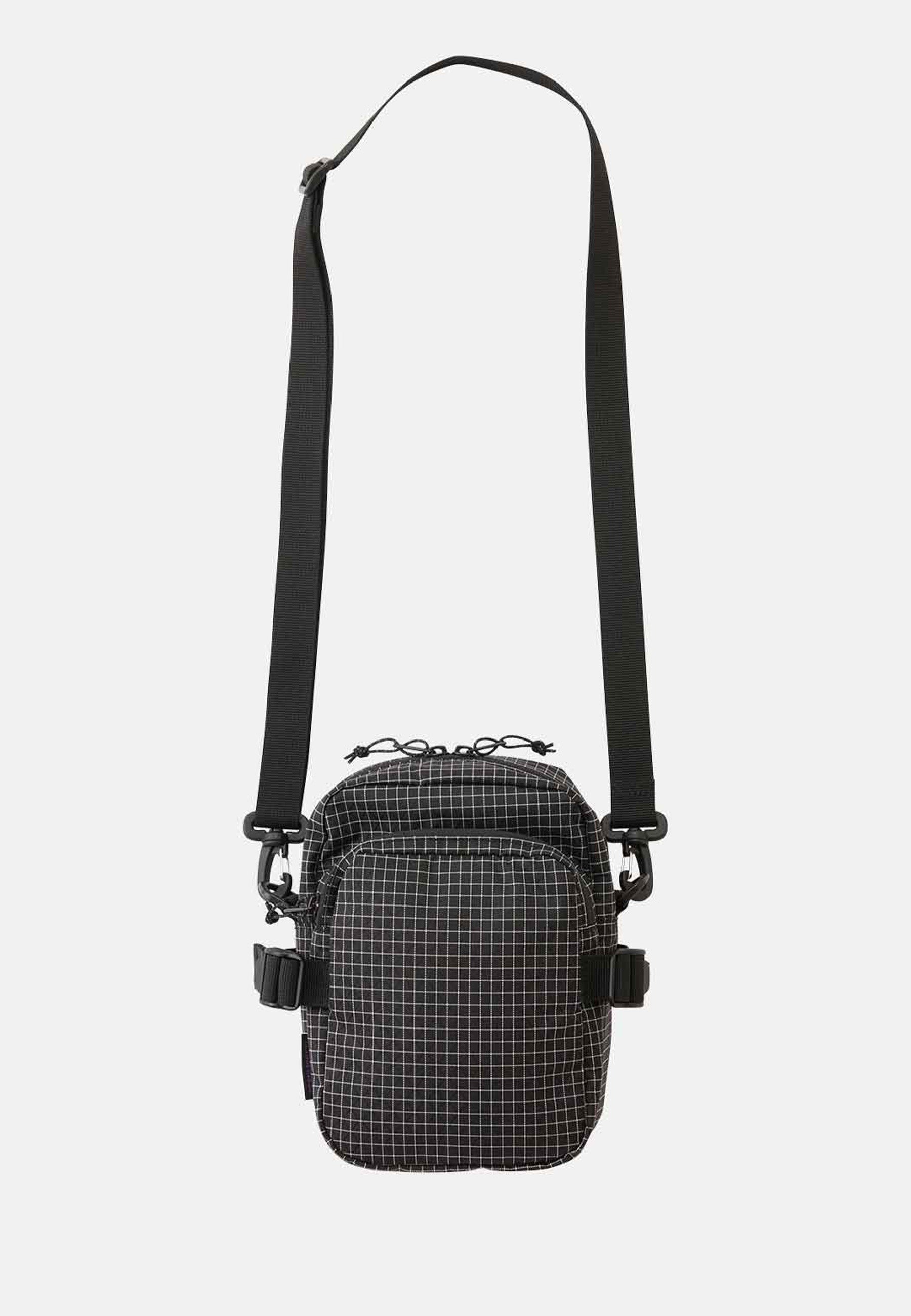 Ripstop Mini Shoulder Bag - Black