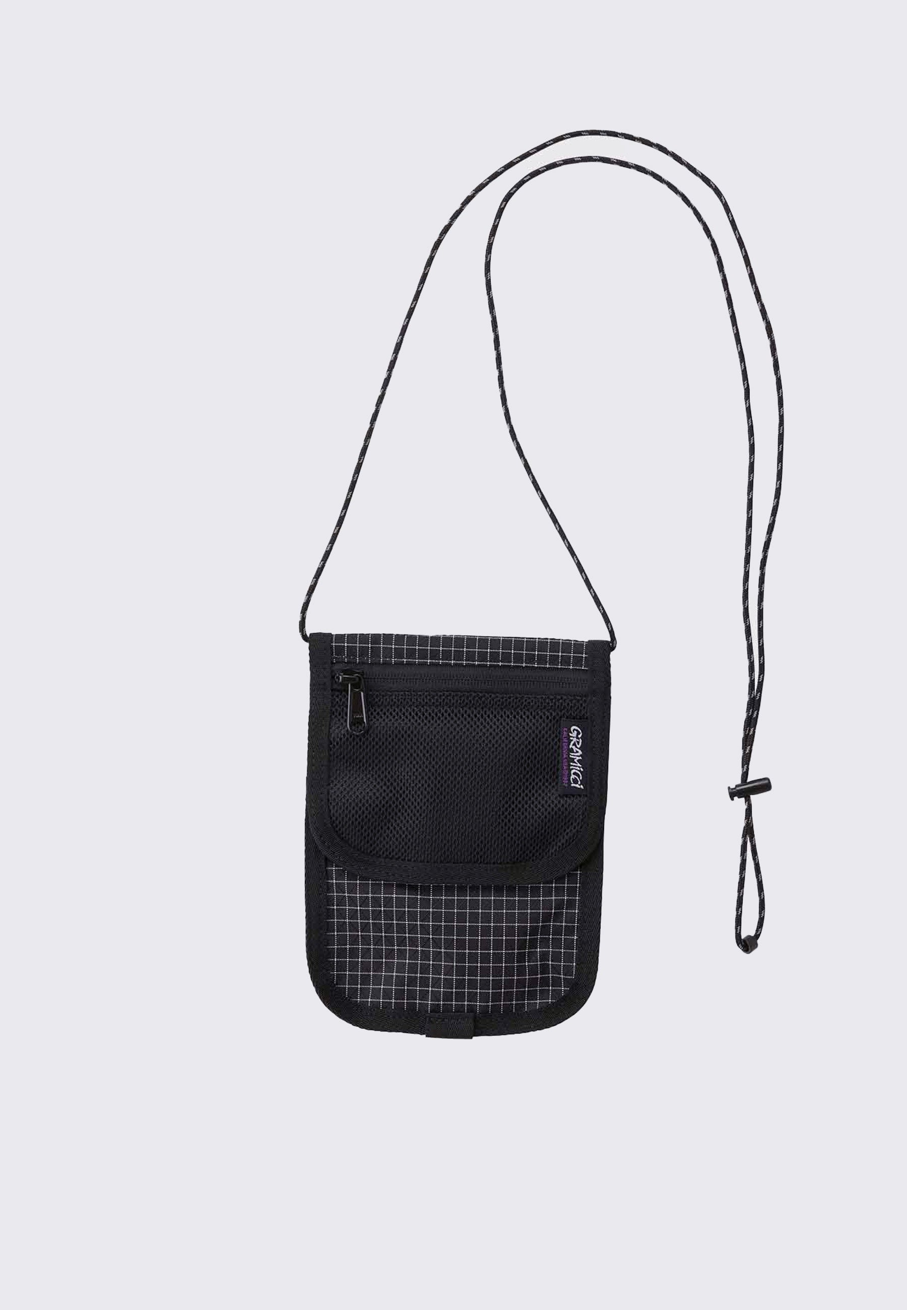 Ripstop Neck Pouch - Black