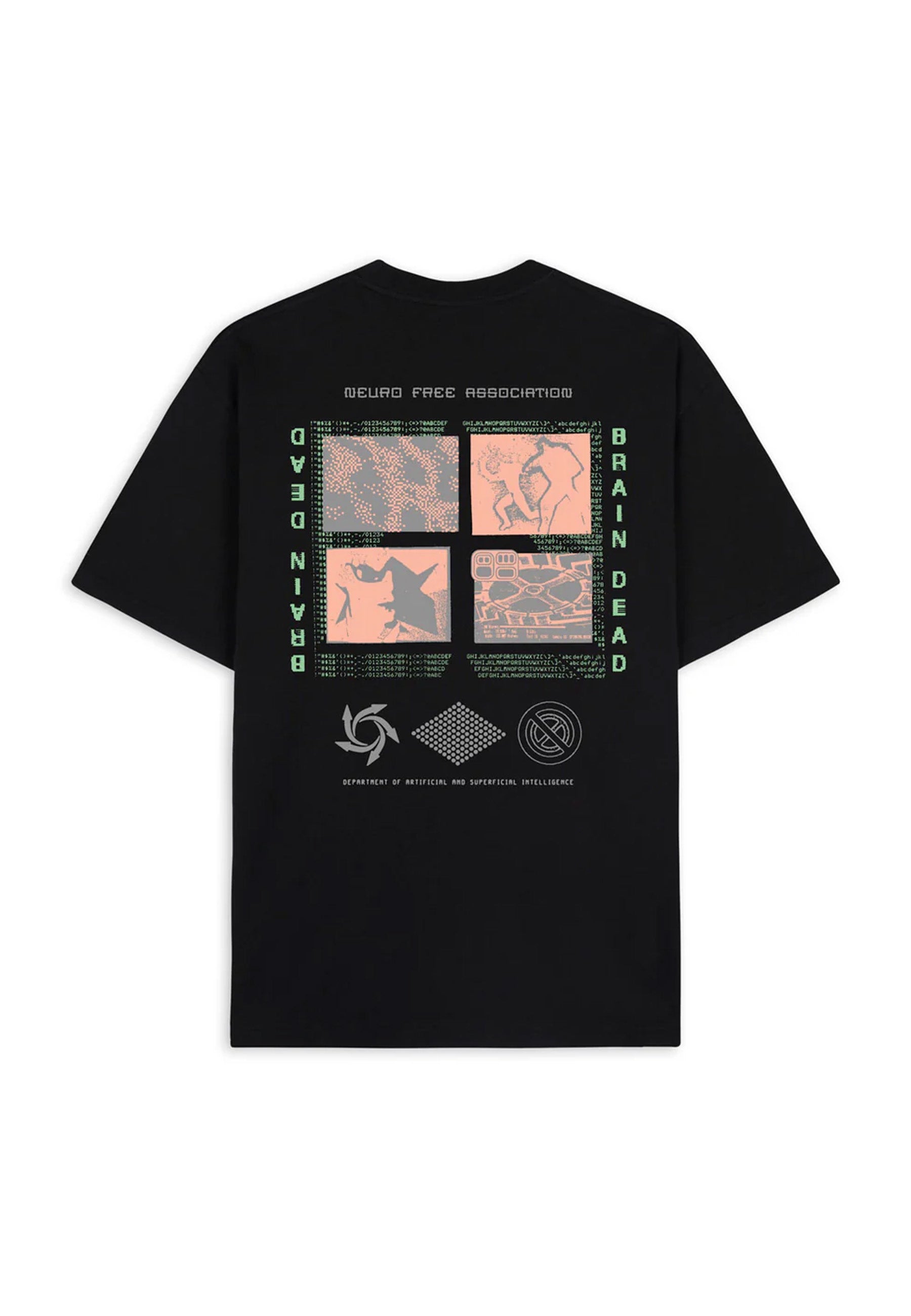 Neuro Free Association T-Shirt - Black