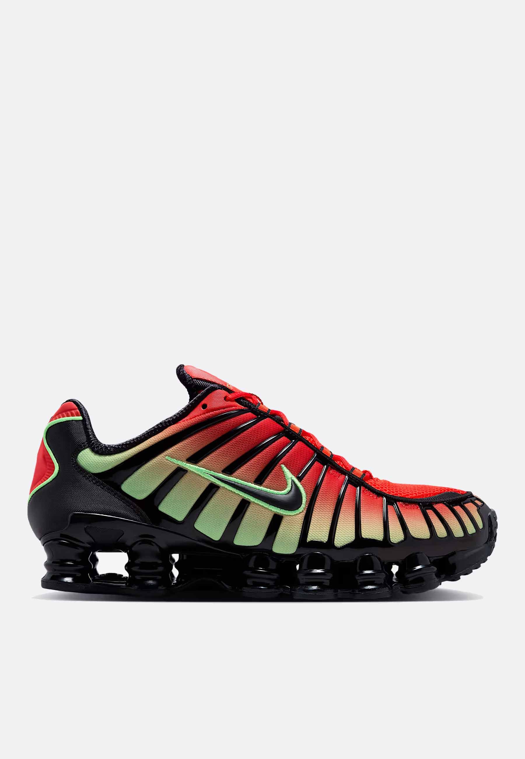 Shox TL - Light Crimson/Black/Green/Strike/Black