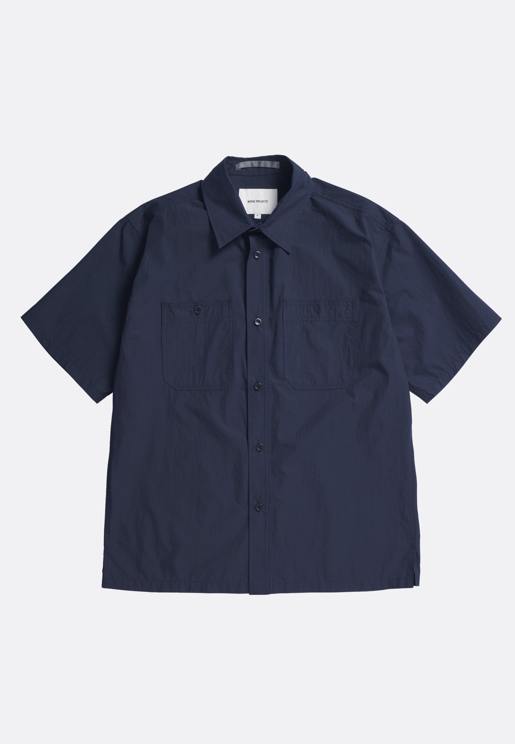 Ivan Tech Poplin SS Shirt - Dark Navy