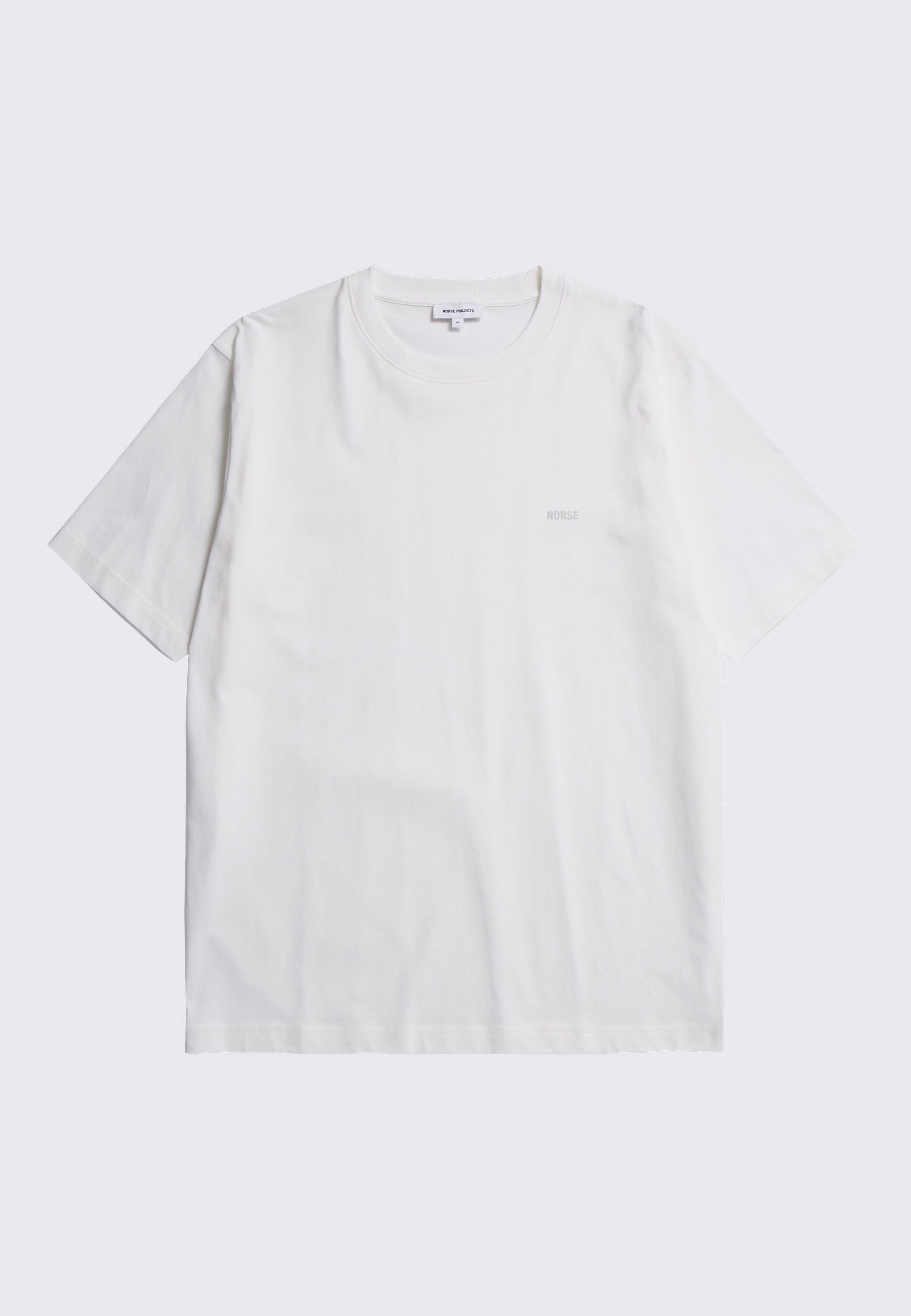 Johannes Organic Norse Logo Print T-Shirt - White