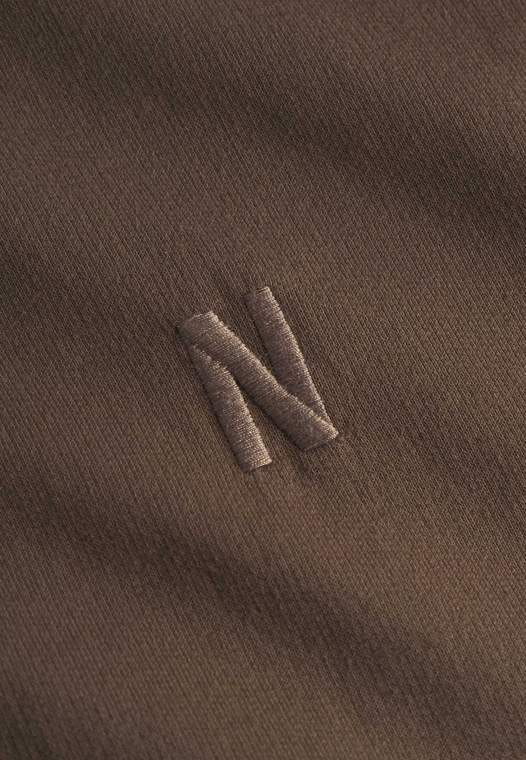 Marten Relaxed Raglan Light Sweatshirt - Chestnut