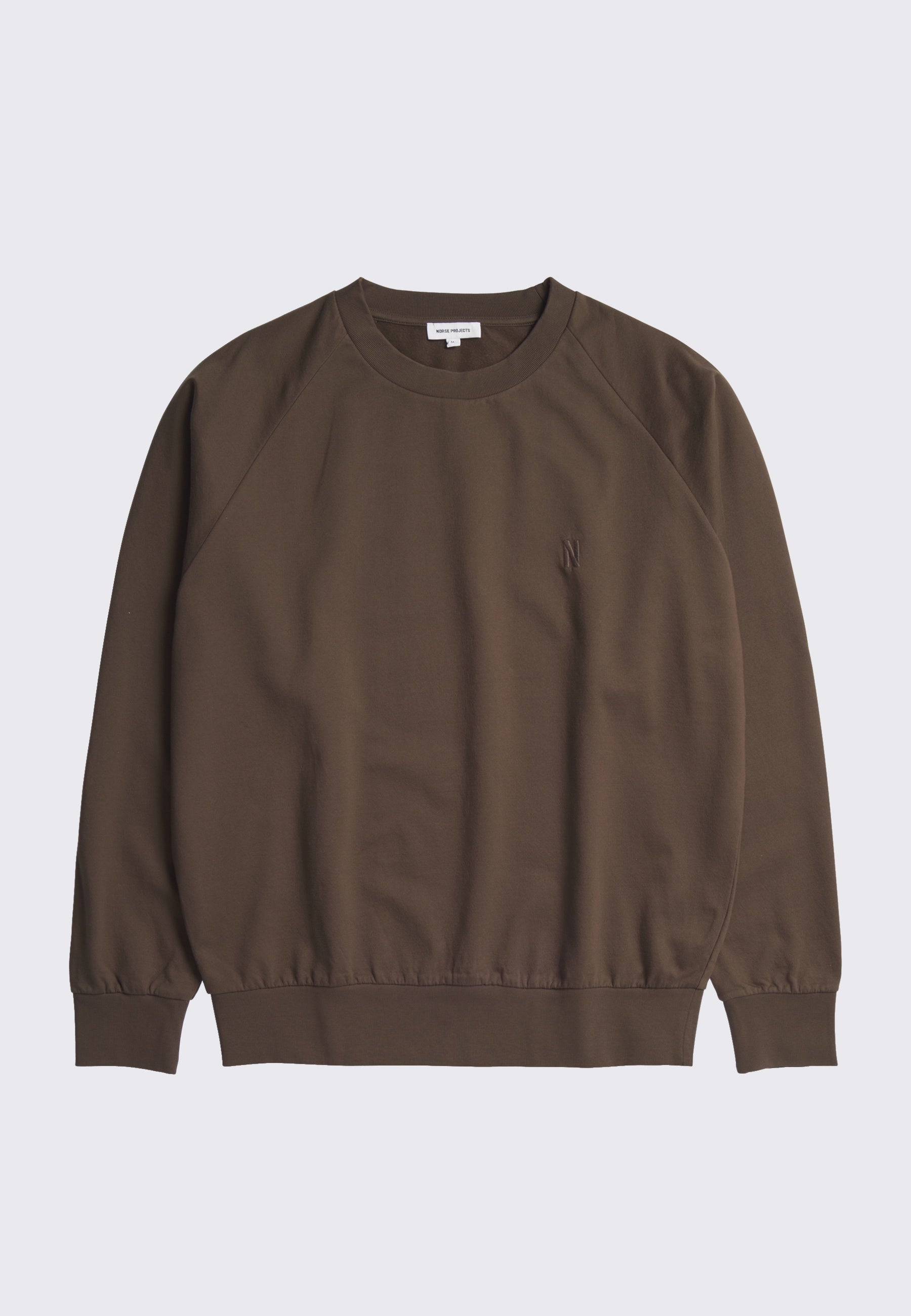 Marten Relaxed Raglan Light Sweatshirt - Chestnut
