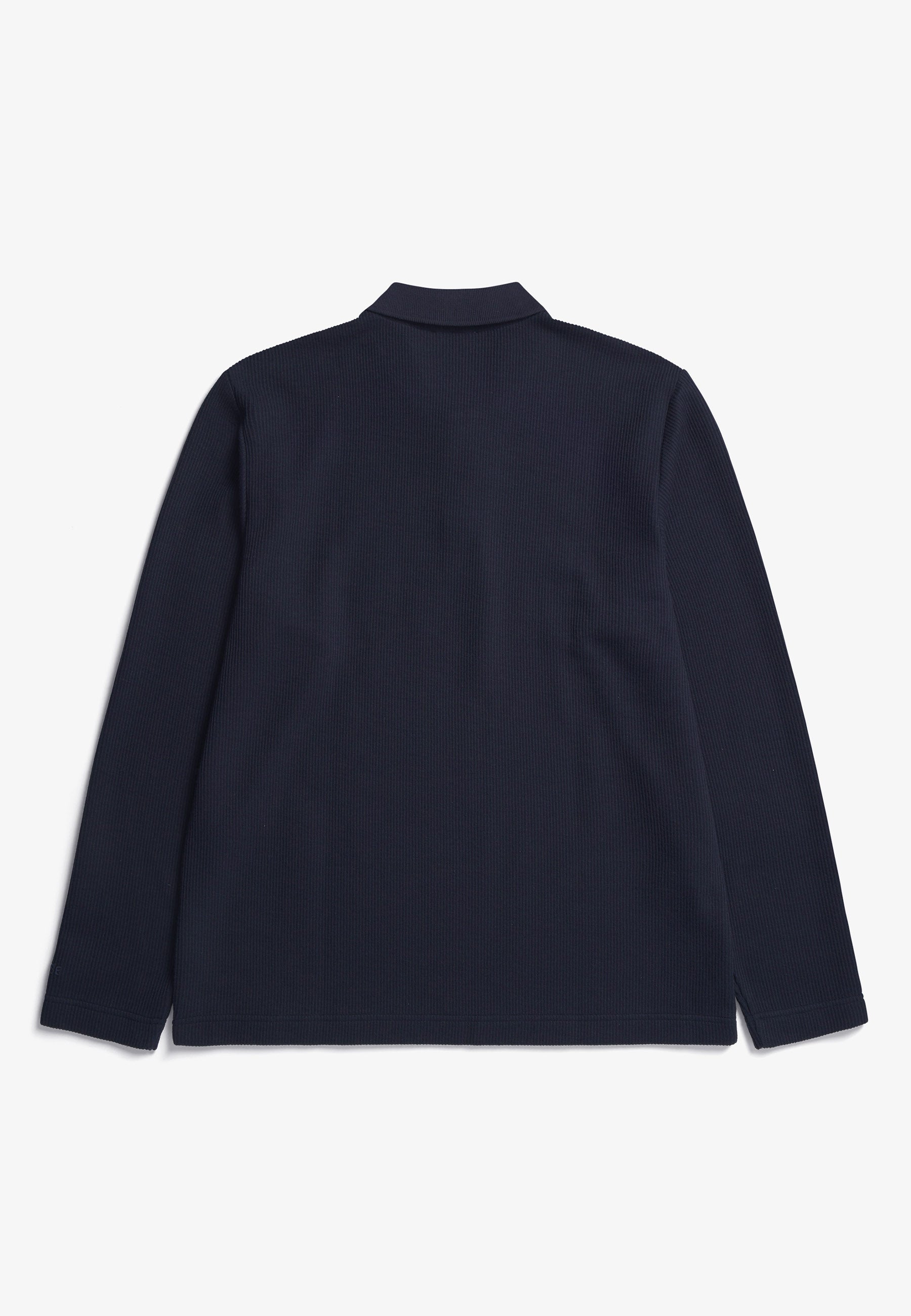 Ruben Double Face LS Polo - Dark Navy