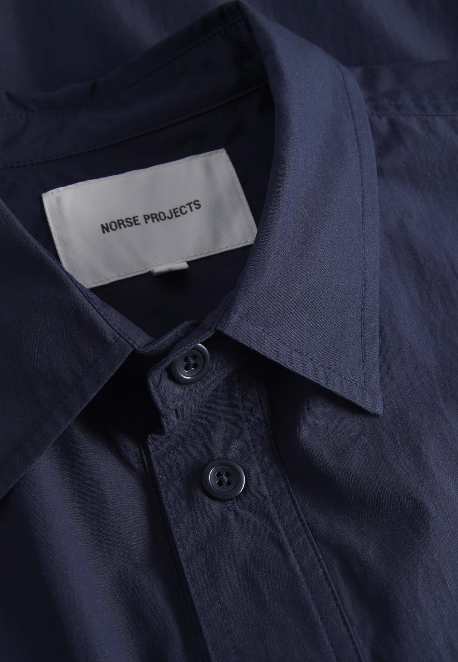 Silas Tech Poplin Shirt 2.0 - Dark Navy