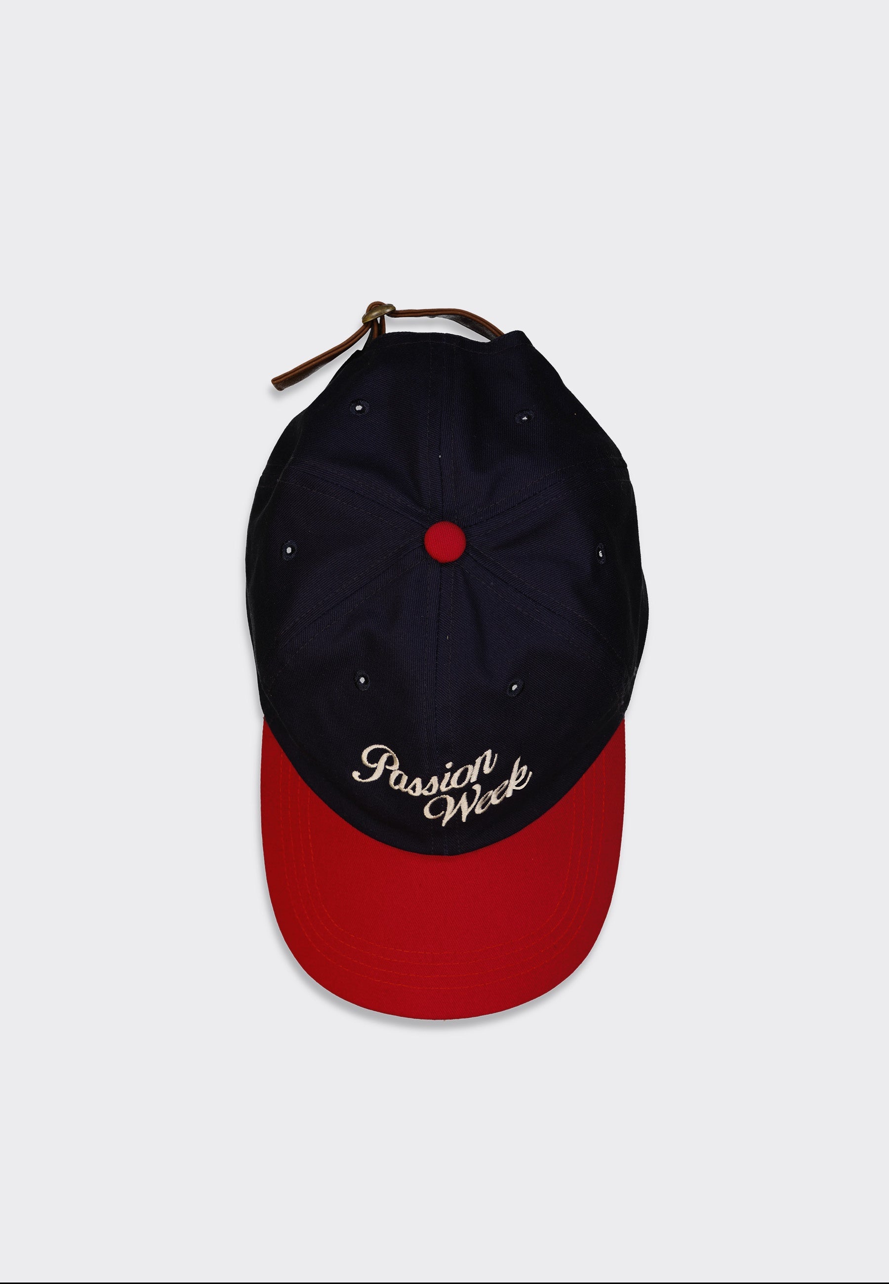 Passion Week Cap - Navy/Red