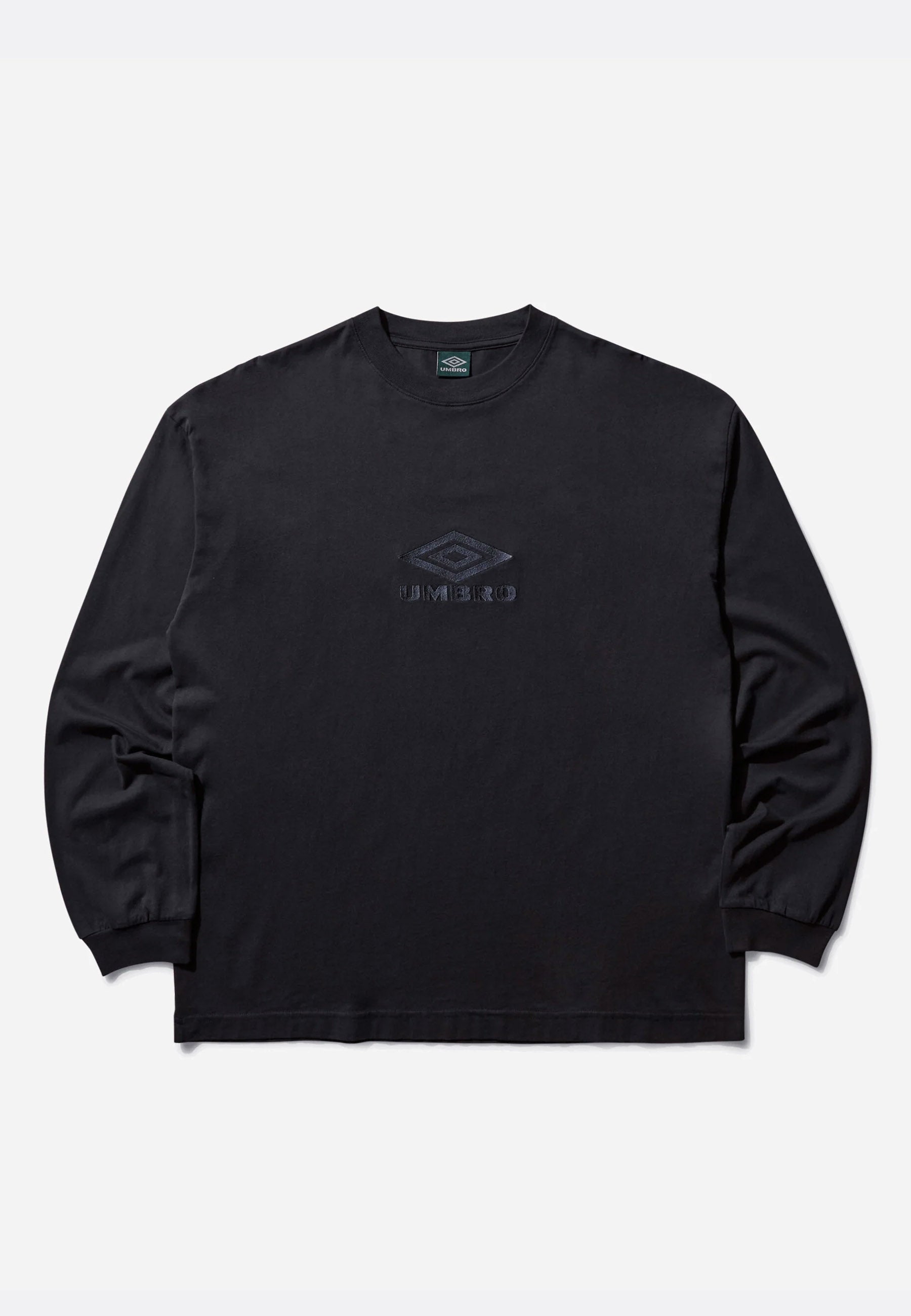 OG Logo LS T-Shirt - Washed Black