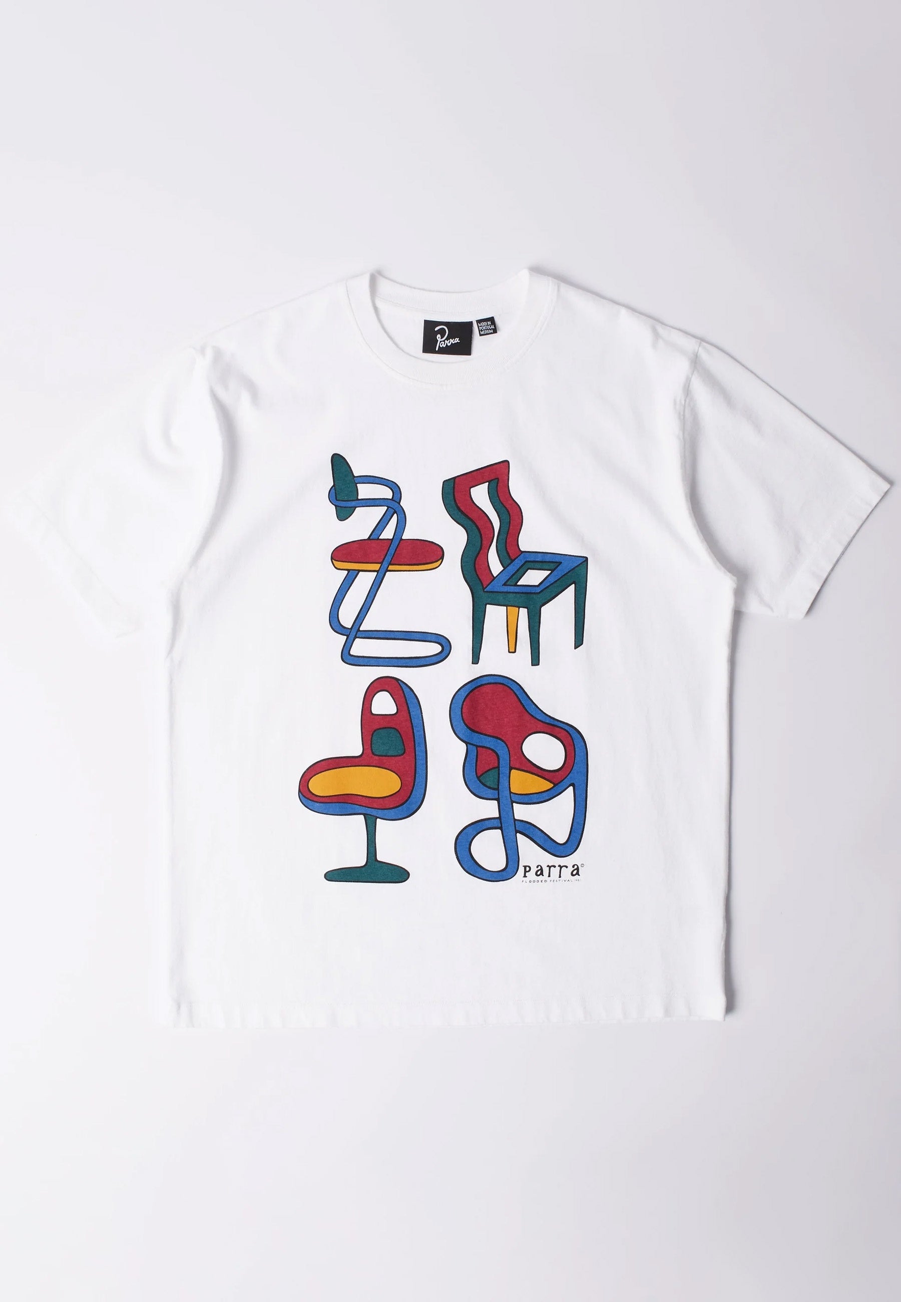 Unreasonable Chairs T-Shirt - White